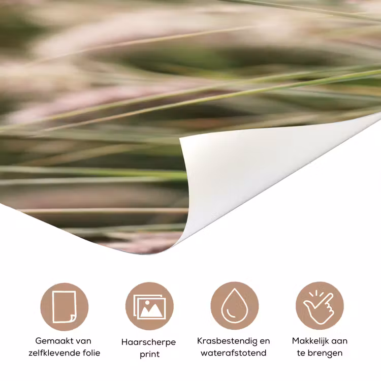Deursticker - Gras - Close up - Groen — 3