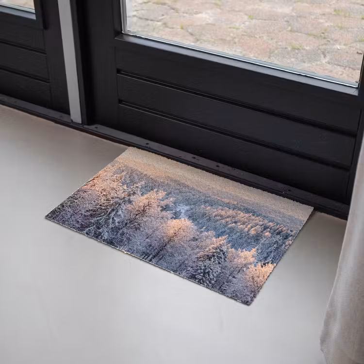 Deurmat - Bos - Bergen - Goud - Winter - Warm — 2