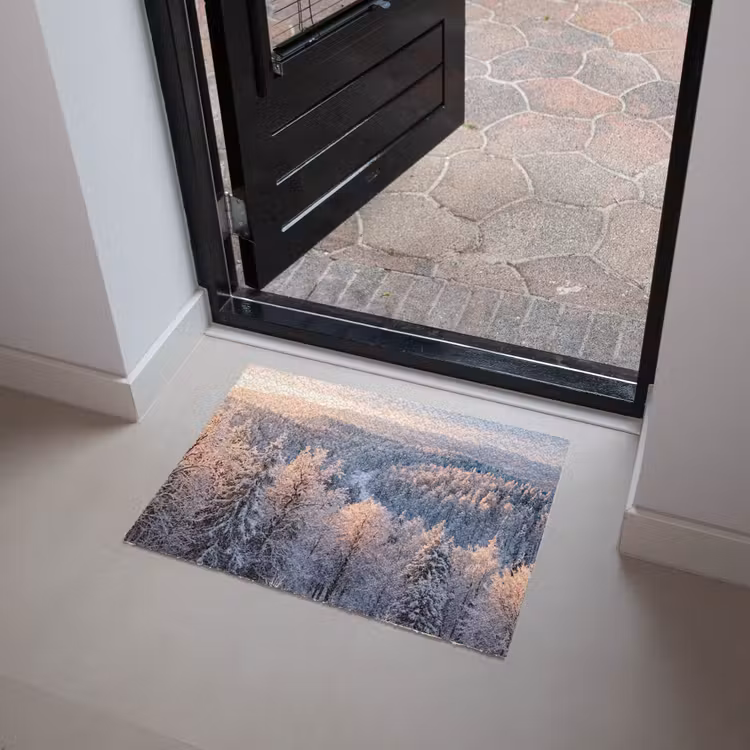 Deurmat - Bos - Bergen - Goud - Winter - Warm — 4