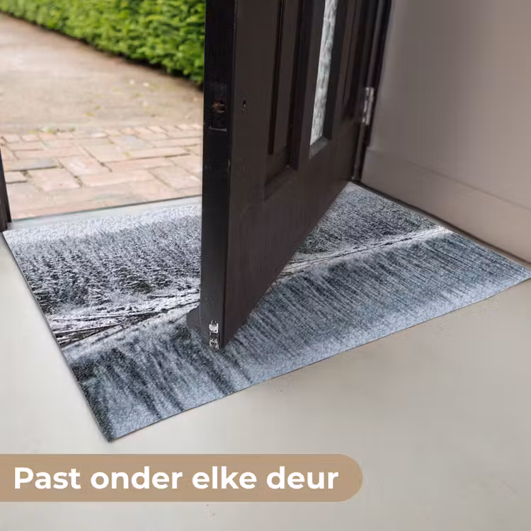 Deurmat - Bos - Reflectie - Meer - Winter - Serene — 7