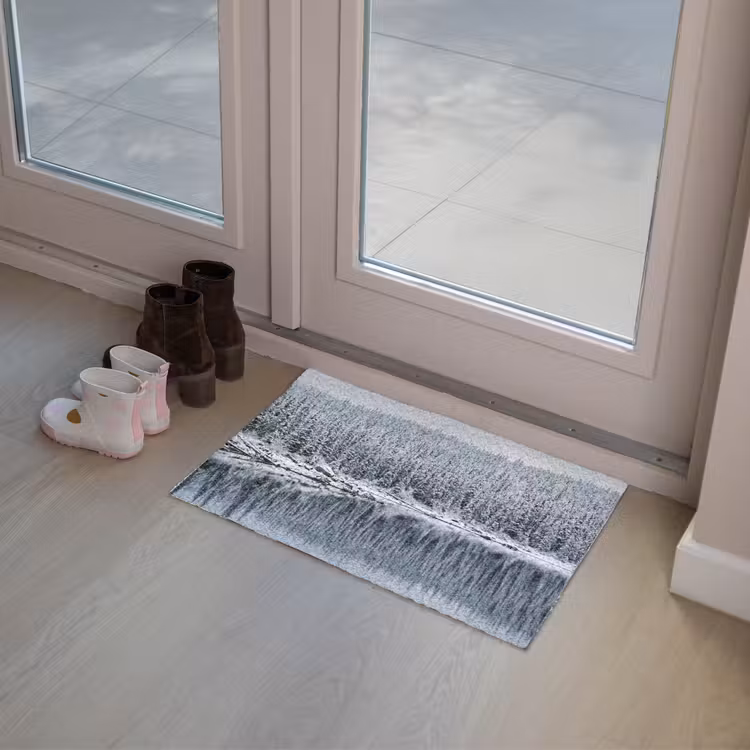 Deurmat - Bos - Reflectie - Meer - Winter - Serene — 8