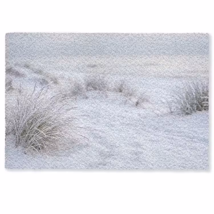 Deurmat - Duinen - Sneeuw - Strand - Winter - Serene — 1