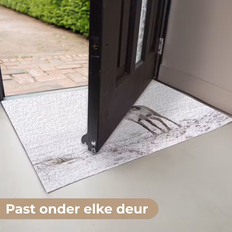 Deurmat - Rendier - Gewei - Sneeuw - Winter — 7