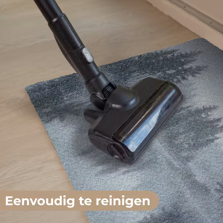 Deurmat - Bos - Meer - Mist - Natuur - Grijs — 9