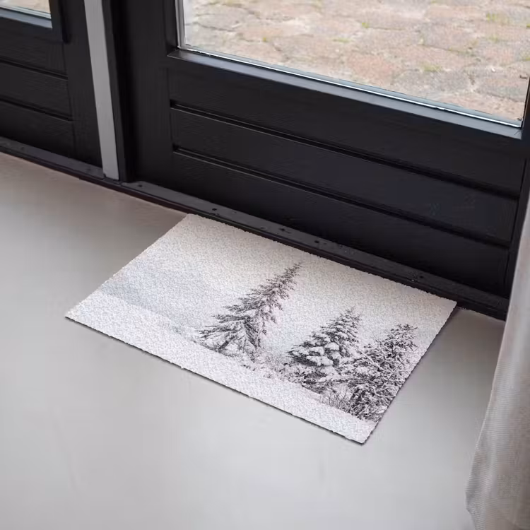 Deurmat - Fijnsparren - Sneeuw - Winter - Landschap - Stilte — 2