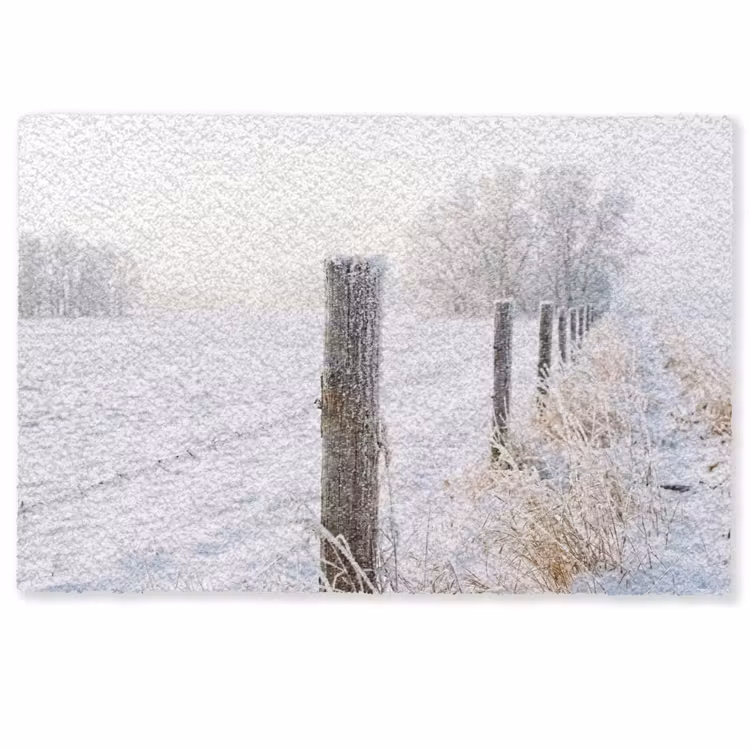 Deurmat - Hek - Sneeuw - Mist - Platteland - Nostalgisch — 1
