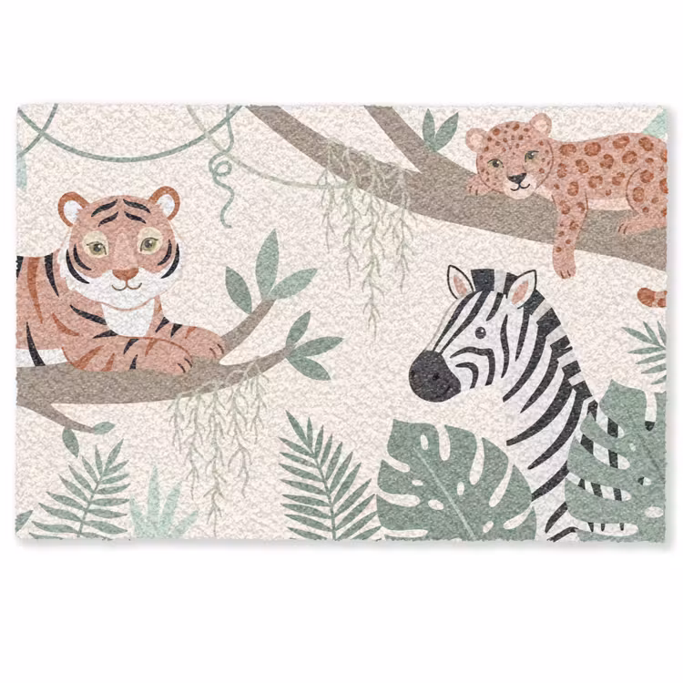 Deurmat - Jungle - Rustiek - Pastel — 1