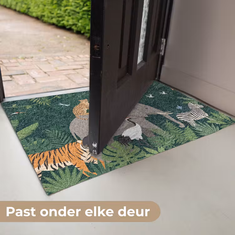 Deurmat - Tropisch - Jungle - Groen — 7