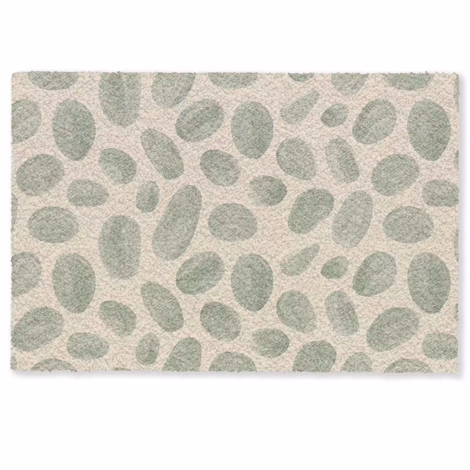 Deurmat - Abstract - Patroon - Organisch - Groen - Modern — 1