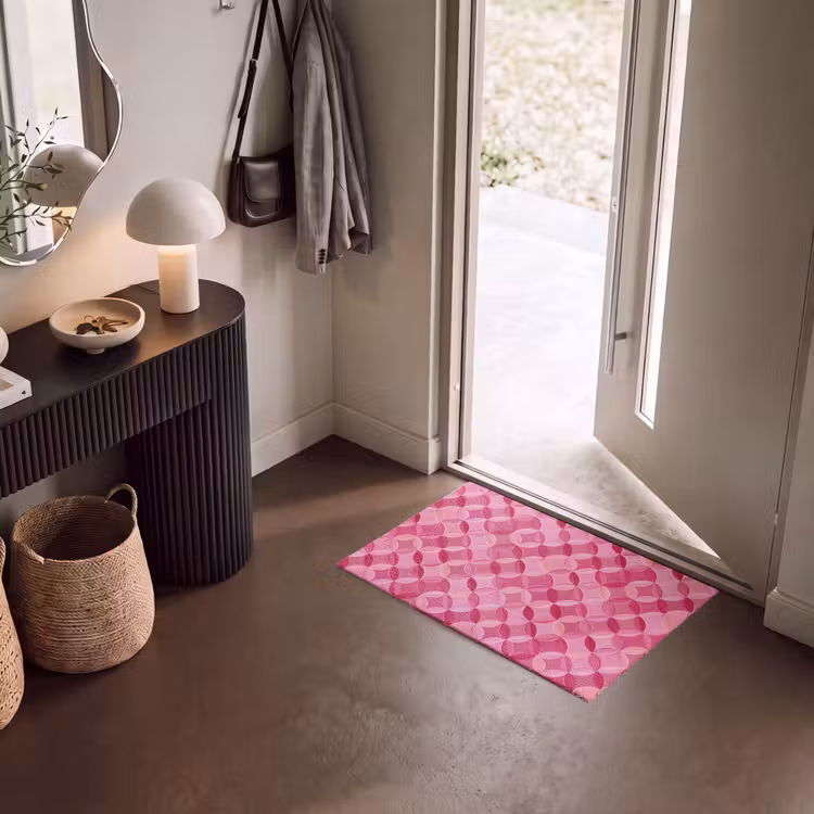 Deurmat - Geometrisch - Mozaïek - Modern - Roze — 8