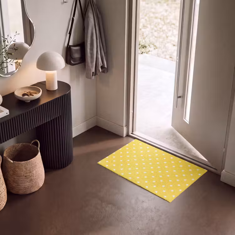 Deurmat - Sterren - Patroon - Minimalistisch - Geel — 8