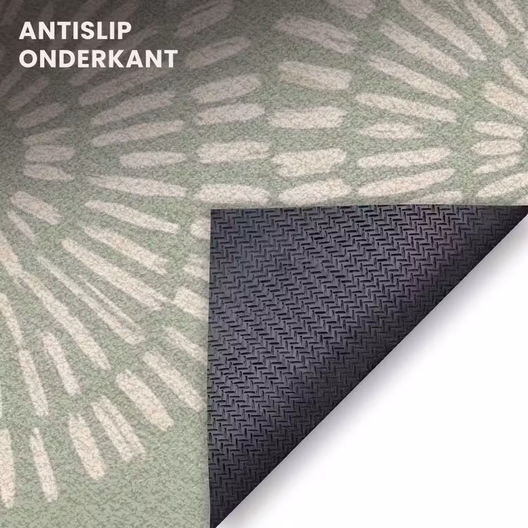 Deurmat - Patroon - Cirkels - Abstract - Modern - Groen — 6