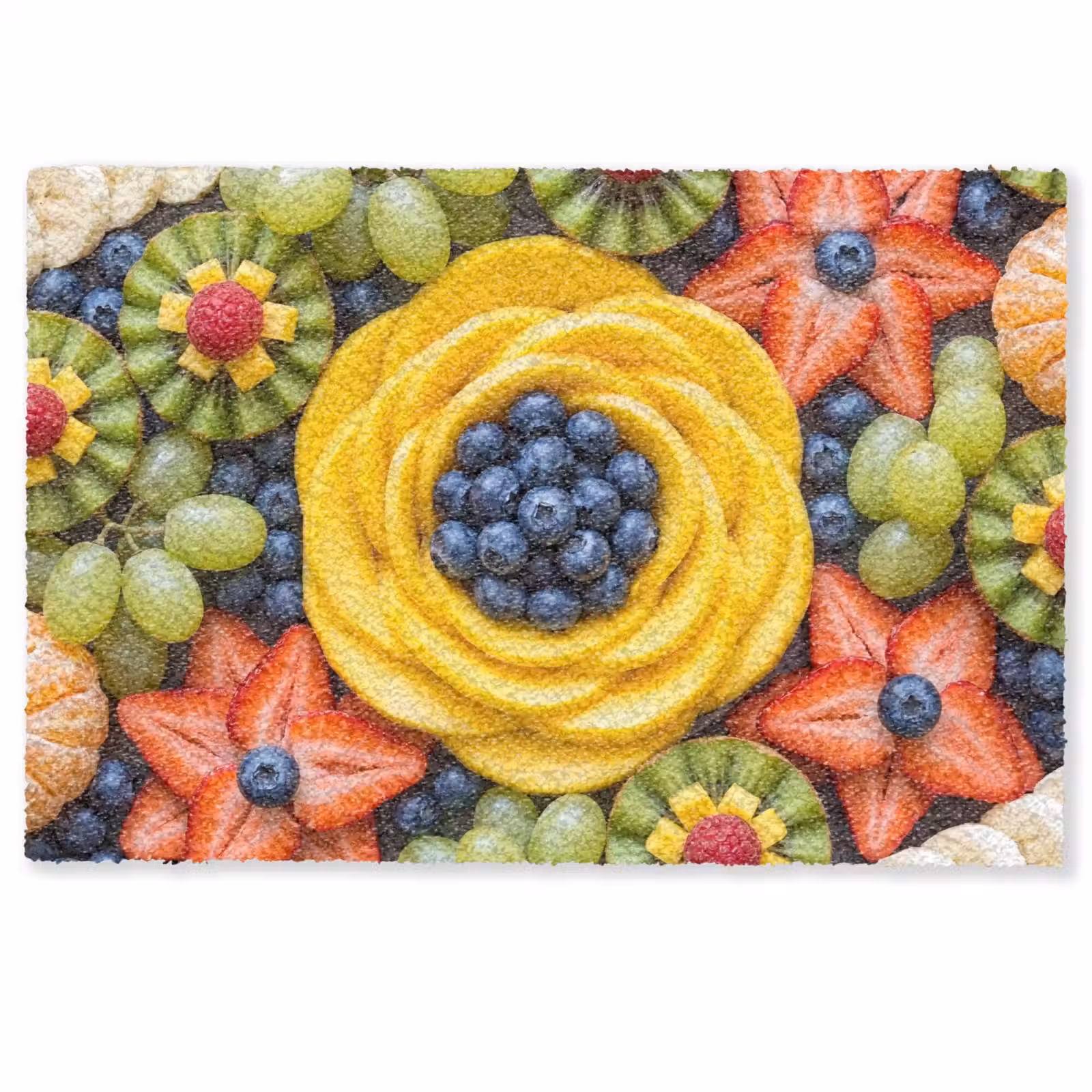 Deurmat - Fruit - Arrangement - Gezond - Kleurrijk - Eten — 1