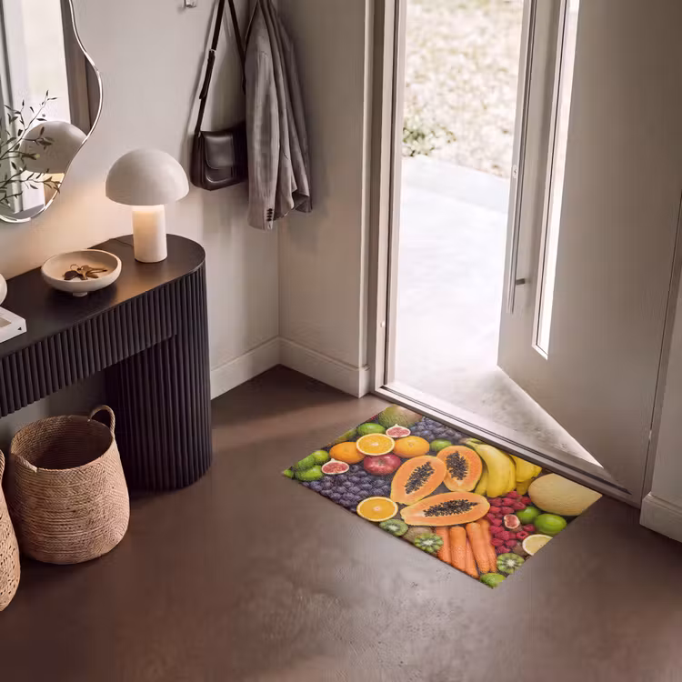 Deurmat - Eten - Fruit - Groenten - Vers - Kleurrijk — 8