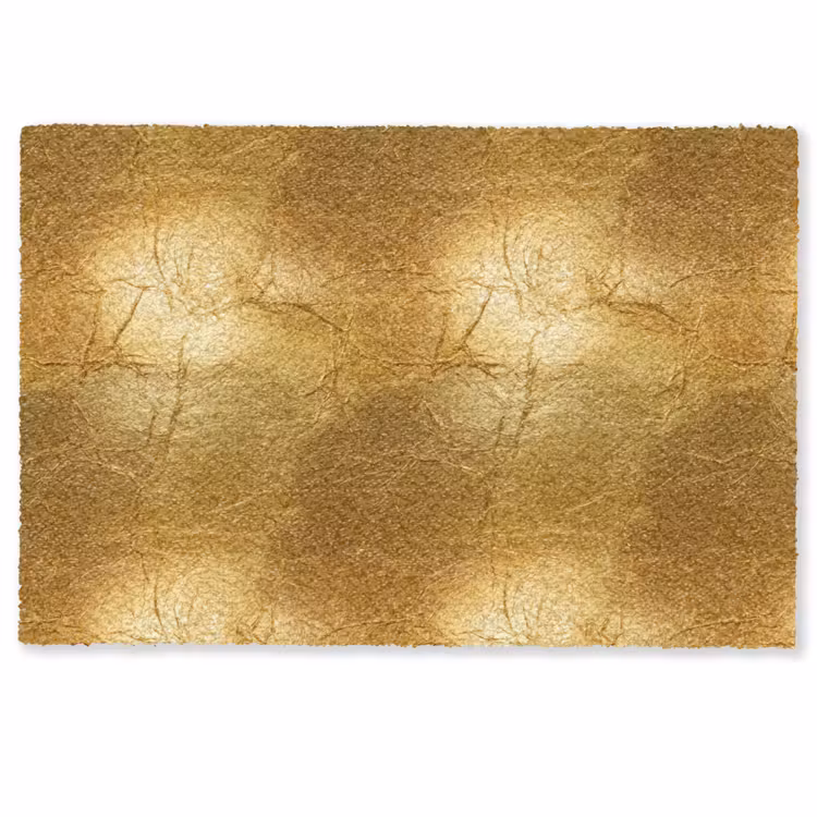 Deurmat - Bladgoud - Vintage - Textuur - Warm Goud — 1