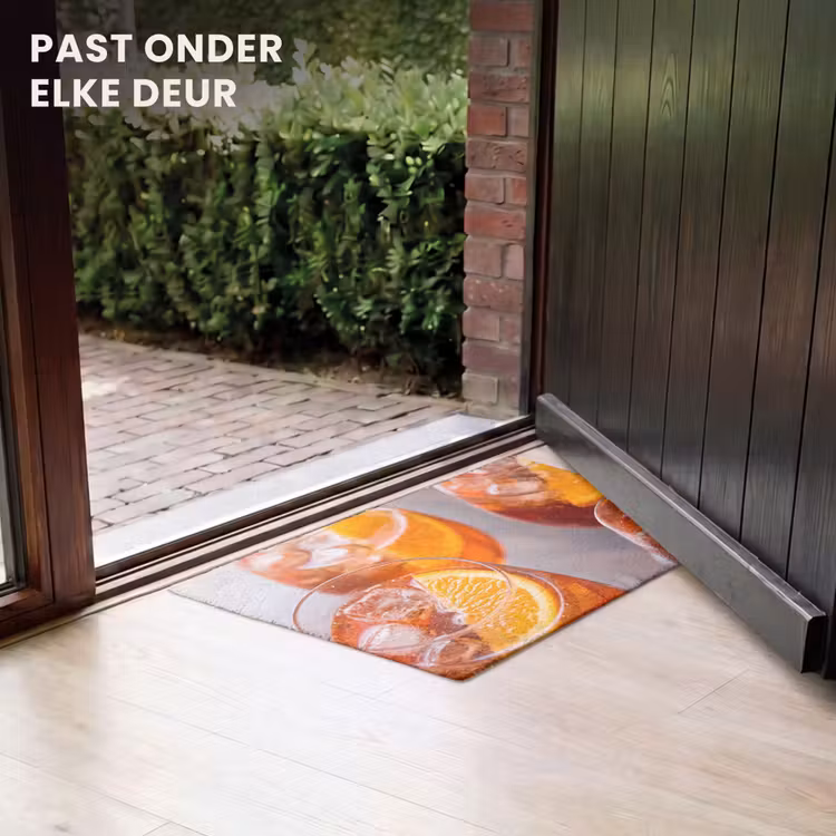 Deurmat - Drank - Sinaasappel - IJs - Zomer - Oranje — 7