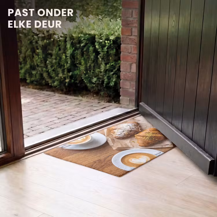 Deurmat - Eten - Croissant - Koffie - Ontbijt - Modern — 7