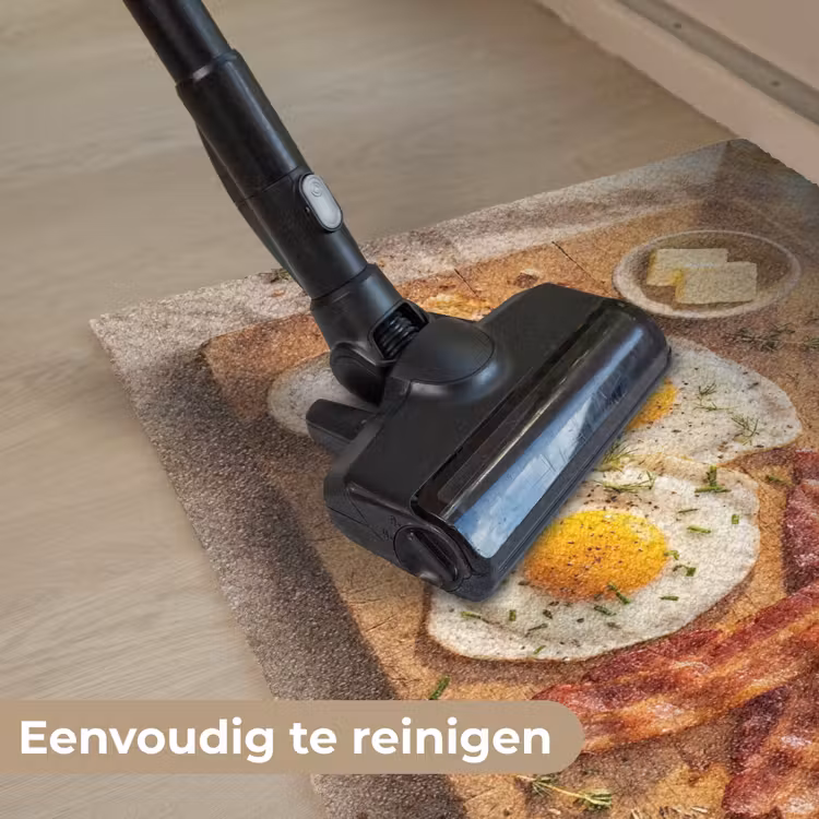 Deurmat - Eten - Ontbijt - Hout - Rustiek - Geel — 9