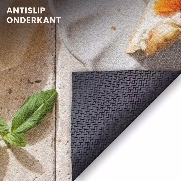 Deurmat - Eten - Tomaten - Basilicum - Maaltijd - Vers — 6