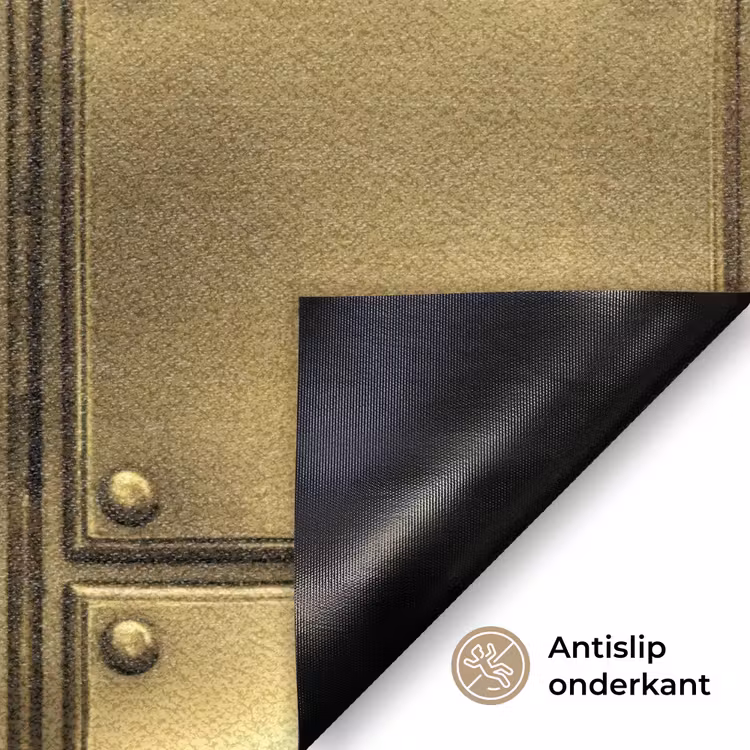 Deurmat - Platen - Industrieel - Stoer - Goud — 6