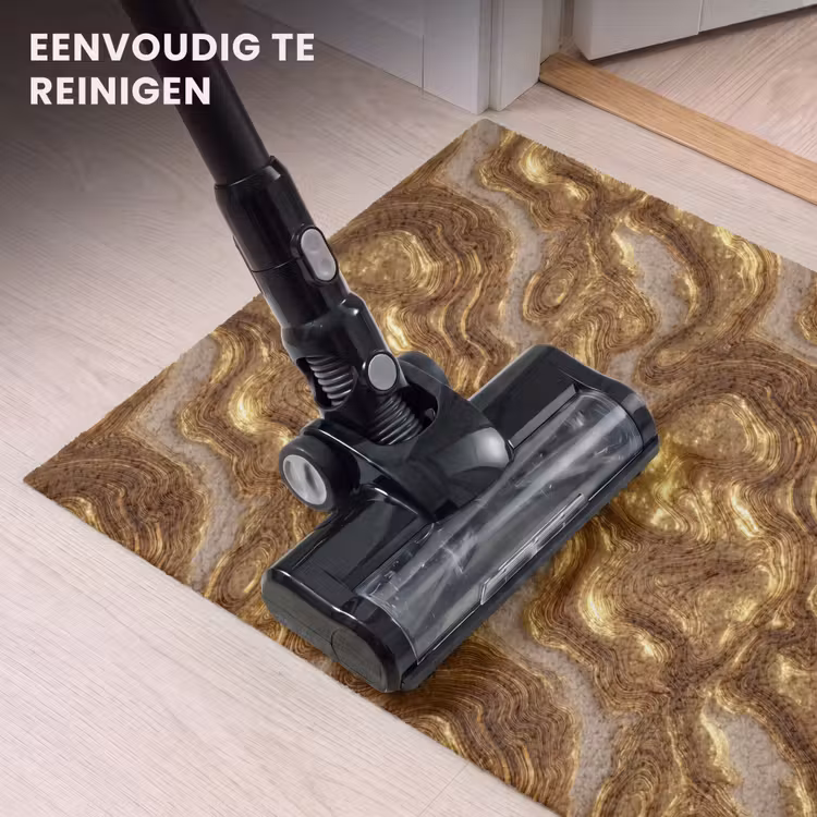 Deurmat - Golven - Organisch - Goud - Crème — 9