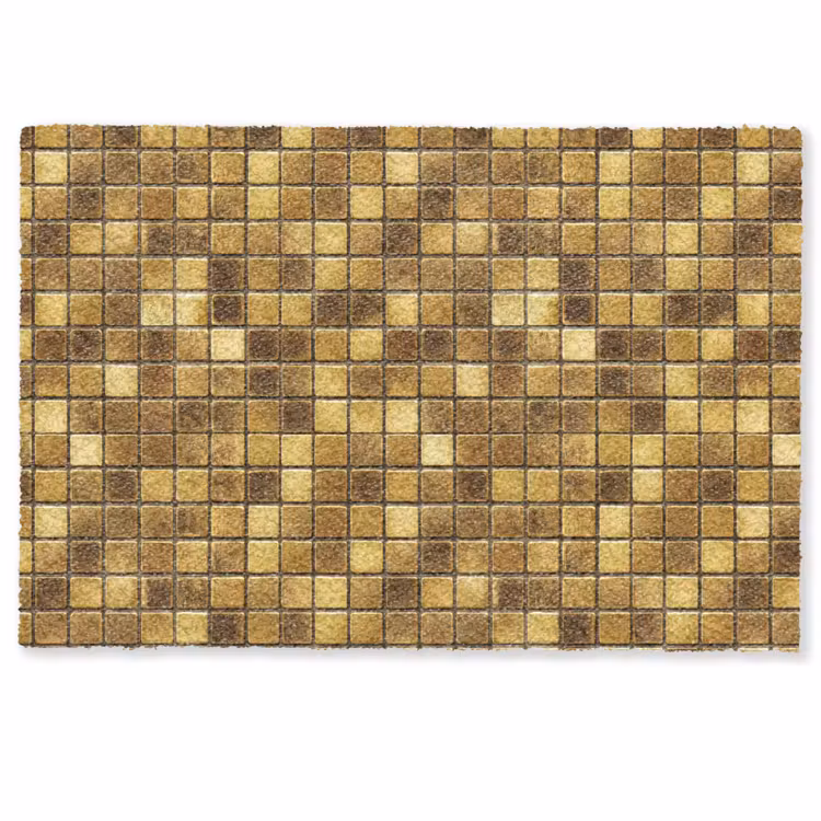 Deurmat - Tegels - Mozaïek - Luxe - Warm Goud — 1