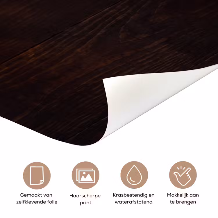 Deursticker - Bier - Glazen - Schuim - Hout - Drank — 3
