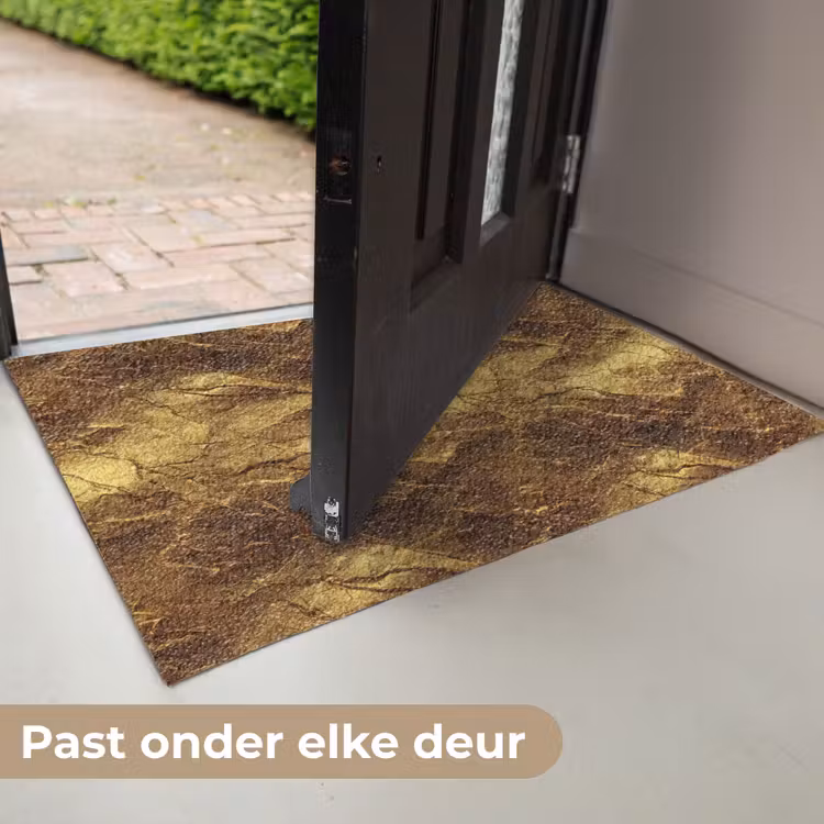 Deurmat - Bladgoud - Textuur - Goud — 7
