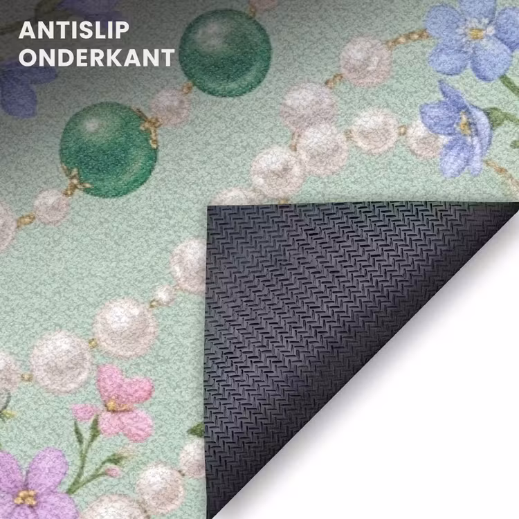 Deurmat - Bloemen - Patroon - Botanisch - Groen — 6