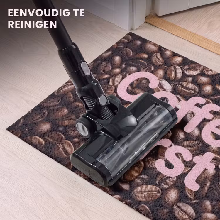 Deurmat - Coffee First - Koffiebonen - Roze — 9