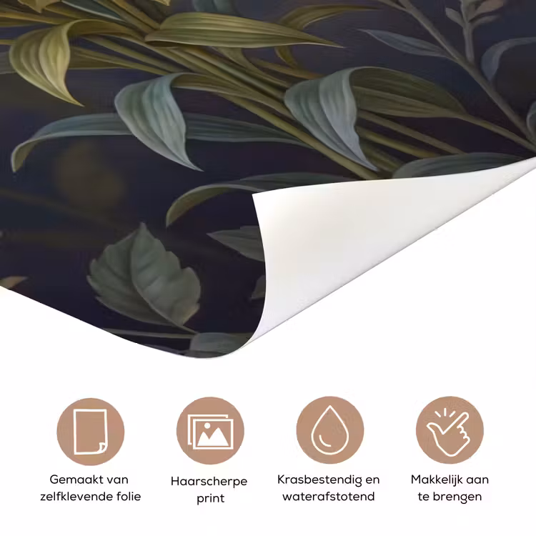 Deursticker - Bloemen - Boeket - Natuur - Kleurrijk - Modern — 3