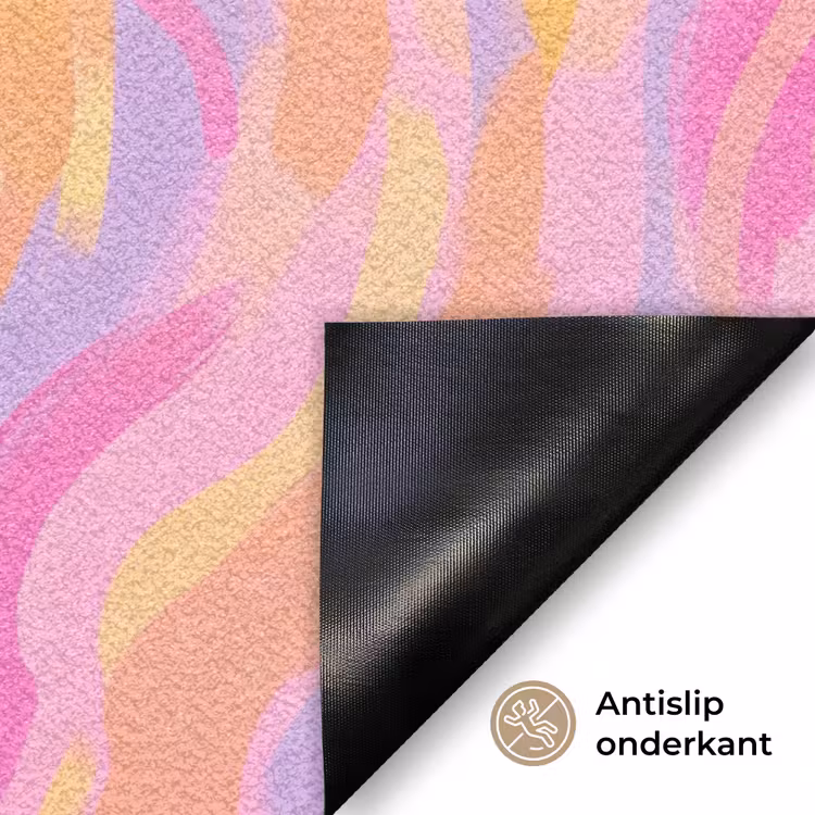 Deurmat - Drank - Inschenken - Feest - Abstract - Roze — 6