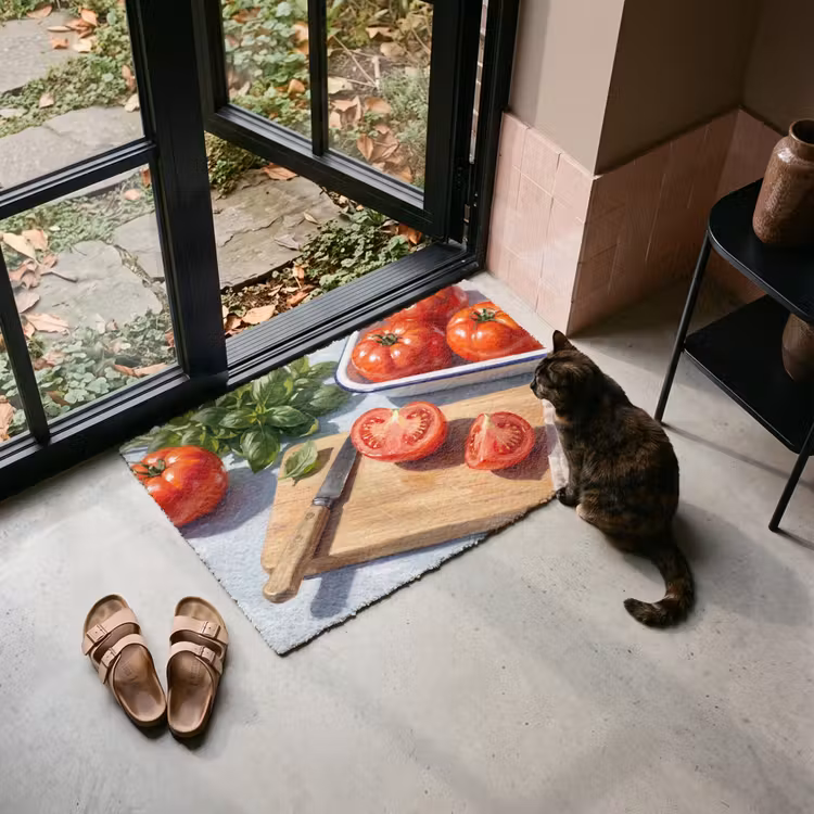 Deurmat - Eten - Keuken - Ingrediënten - Stillleven - Rood — 2