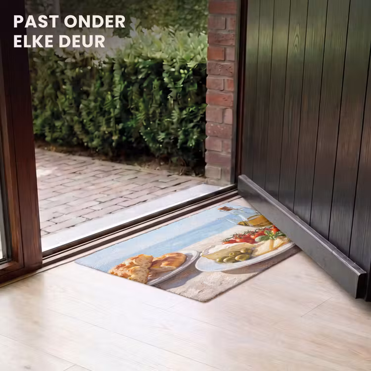 Deurmat - Eten - Middellandse Zee - Natuur - Geschilderd — 7