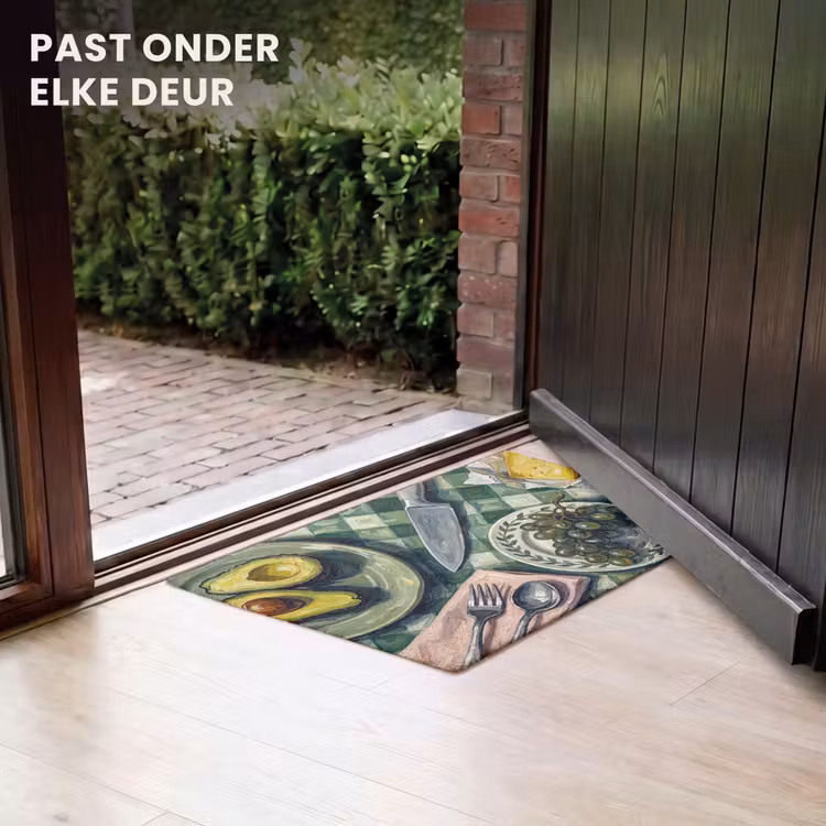 Deurmat - Eten - Ontbijt - Tafel - Modern - Groen — 7