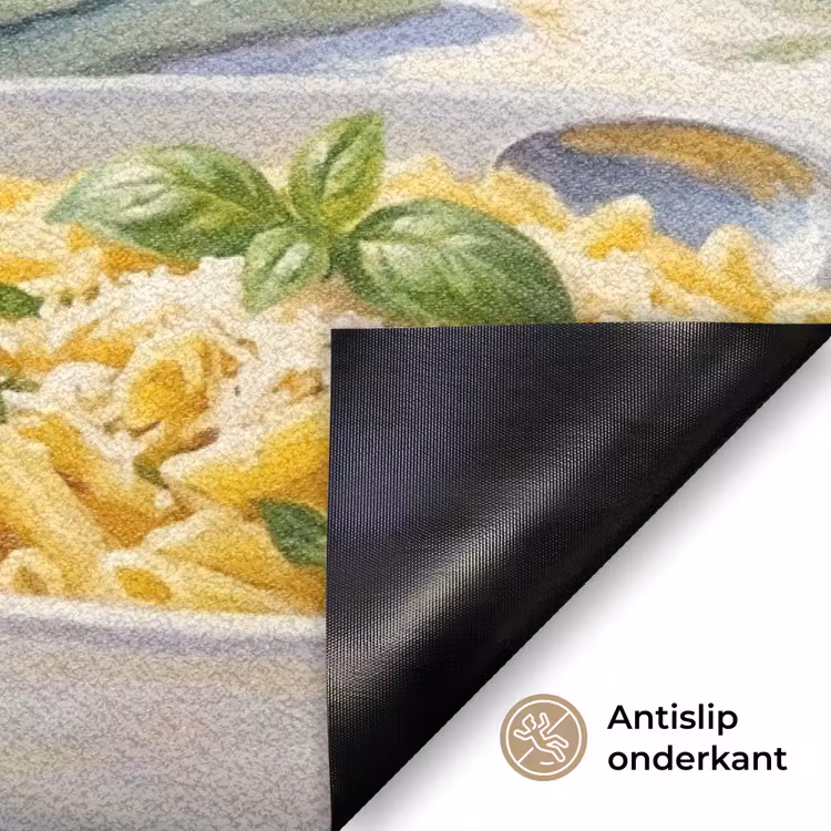 Deurmat - Eten - Terras - Zomer - Geschilderd - Geel — 6