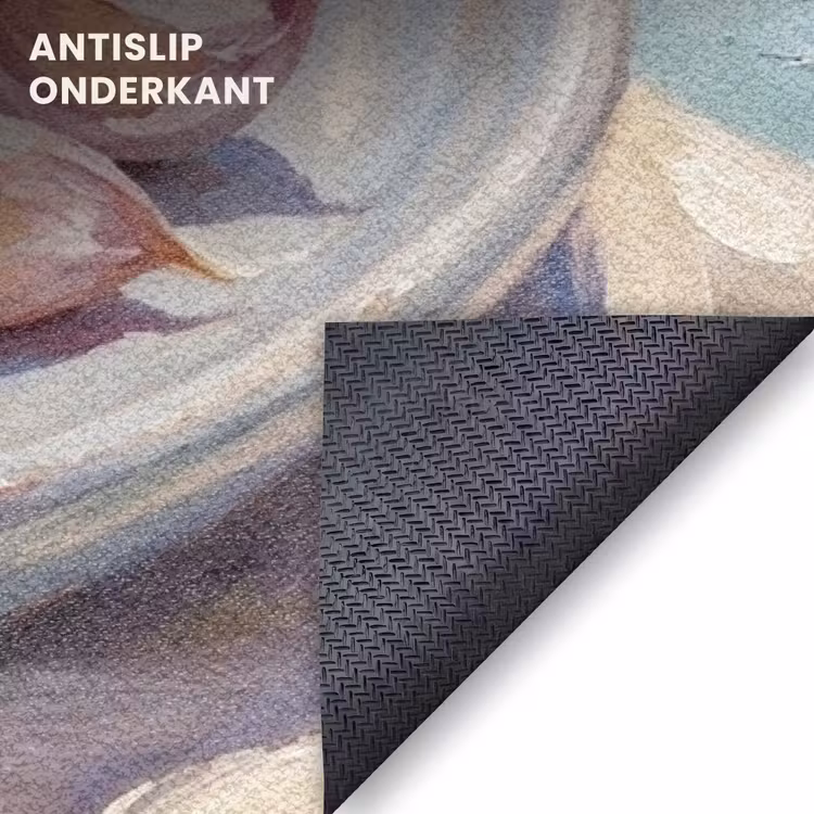 Deurmat - Eten - Zee - Kust - Modern - Blauw — 6