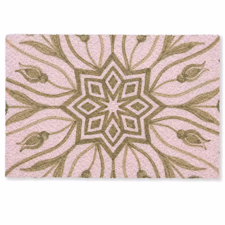 Deurmat - Patroon - Mandala - Decoratie - Abstract - Groen — 1