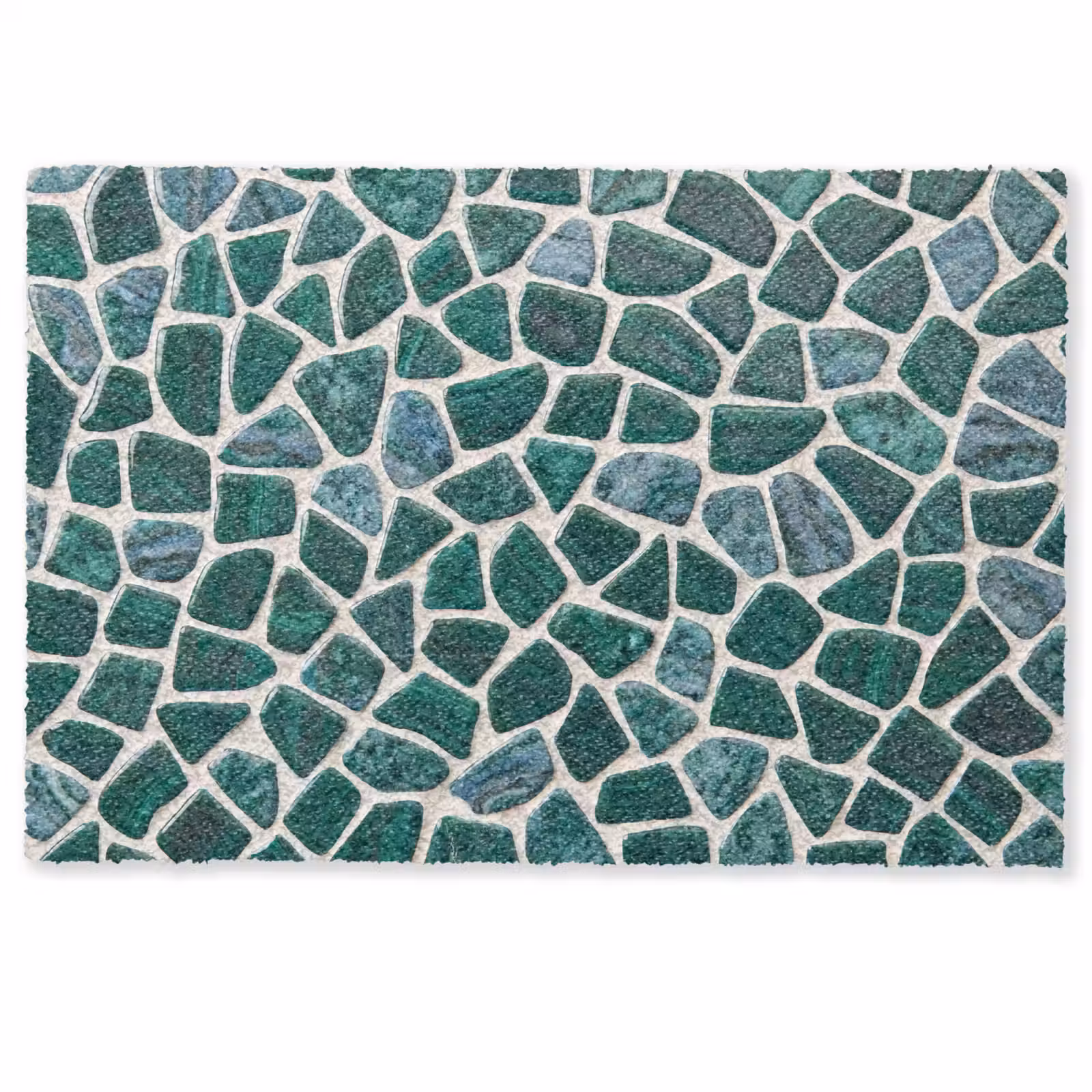 Deurmat - Textuur - Steen - Groen - Abstract - Patroon — 1
