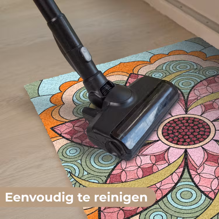 Deurmat - Mandala - Geometrisch - Kunst - Decoratief - Kleurrijk — 9