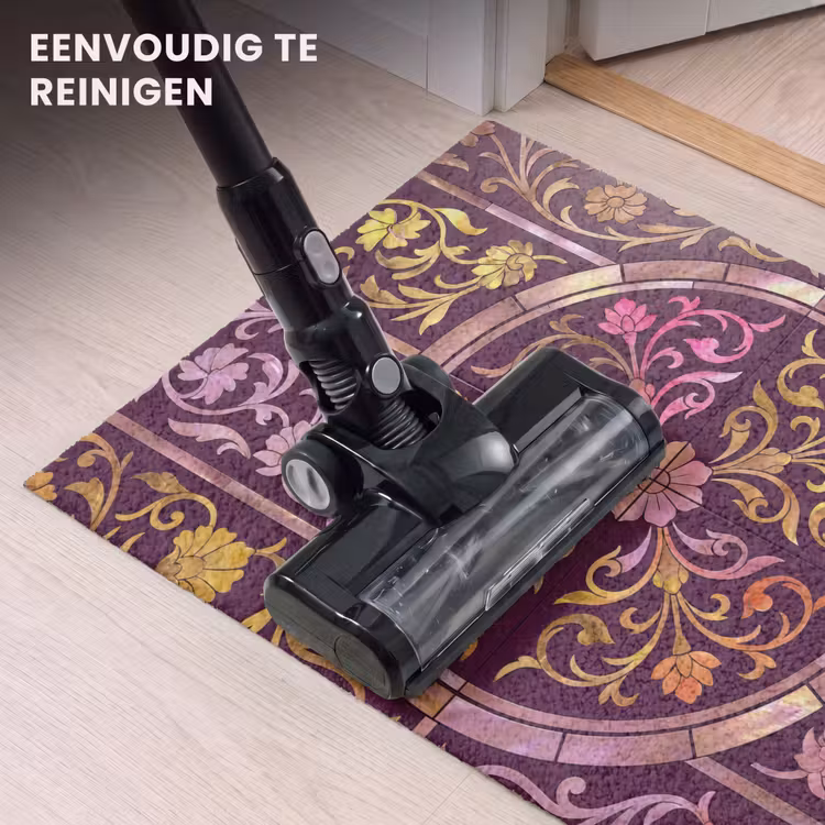 Deurmat - Patroon - Floraal - Oosters - Paars - Goud — 9