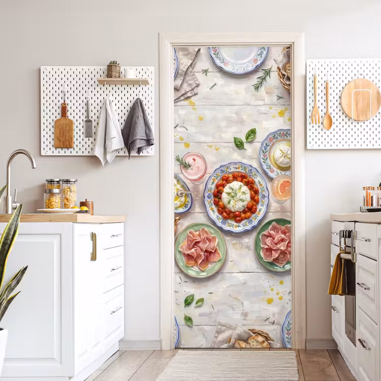 Deursticker - Eten - Tafel - Divers - Modern — 7