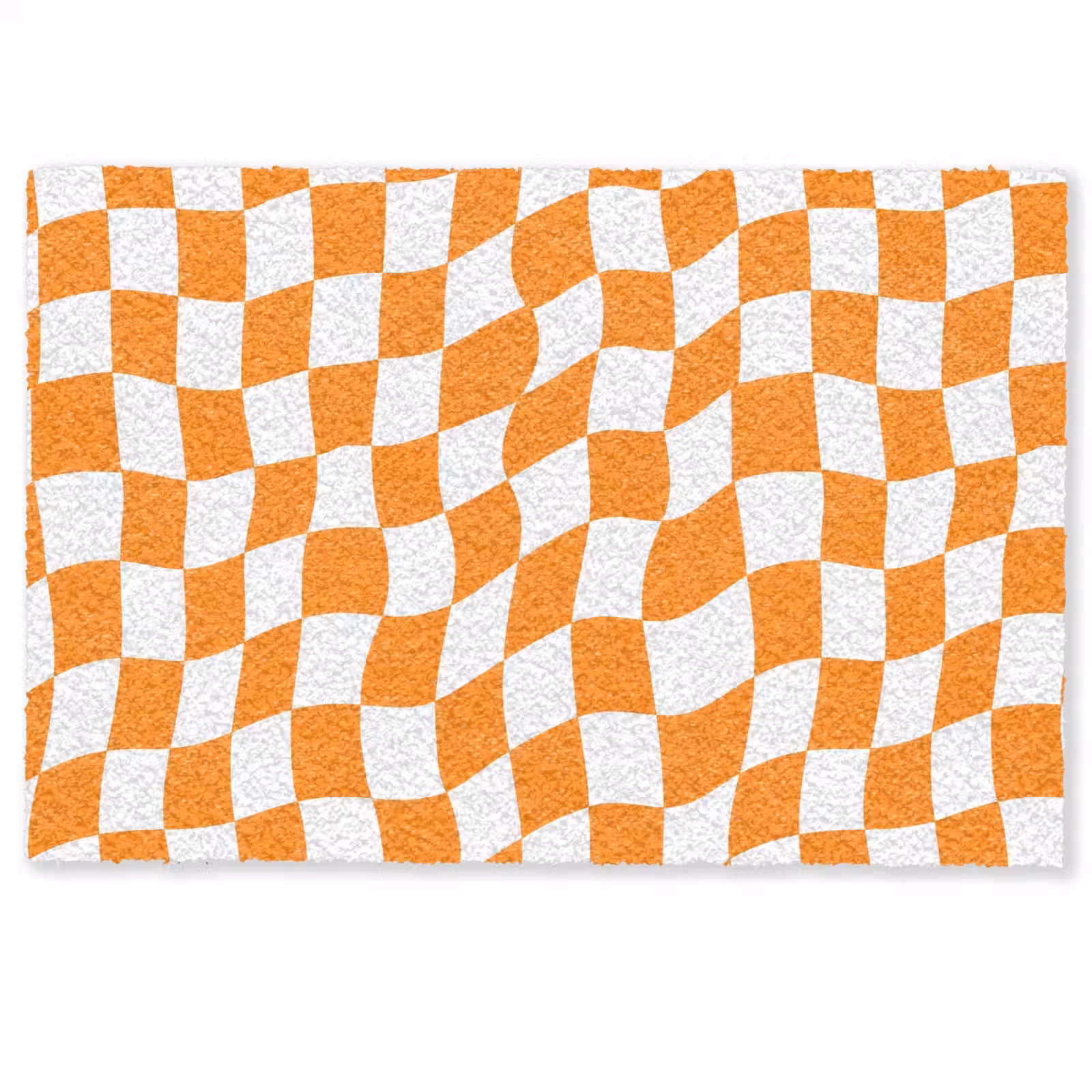 Deurmat - Golvend - Patroon - Oranje — 1