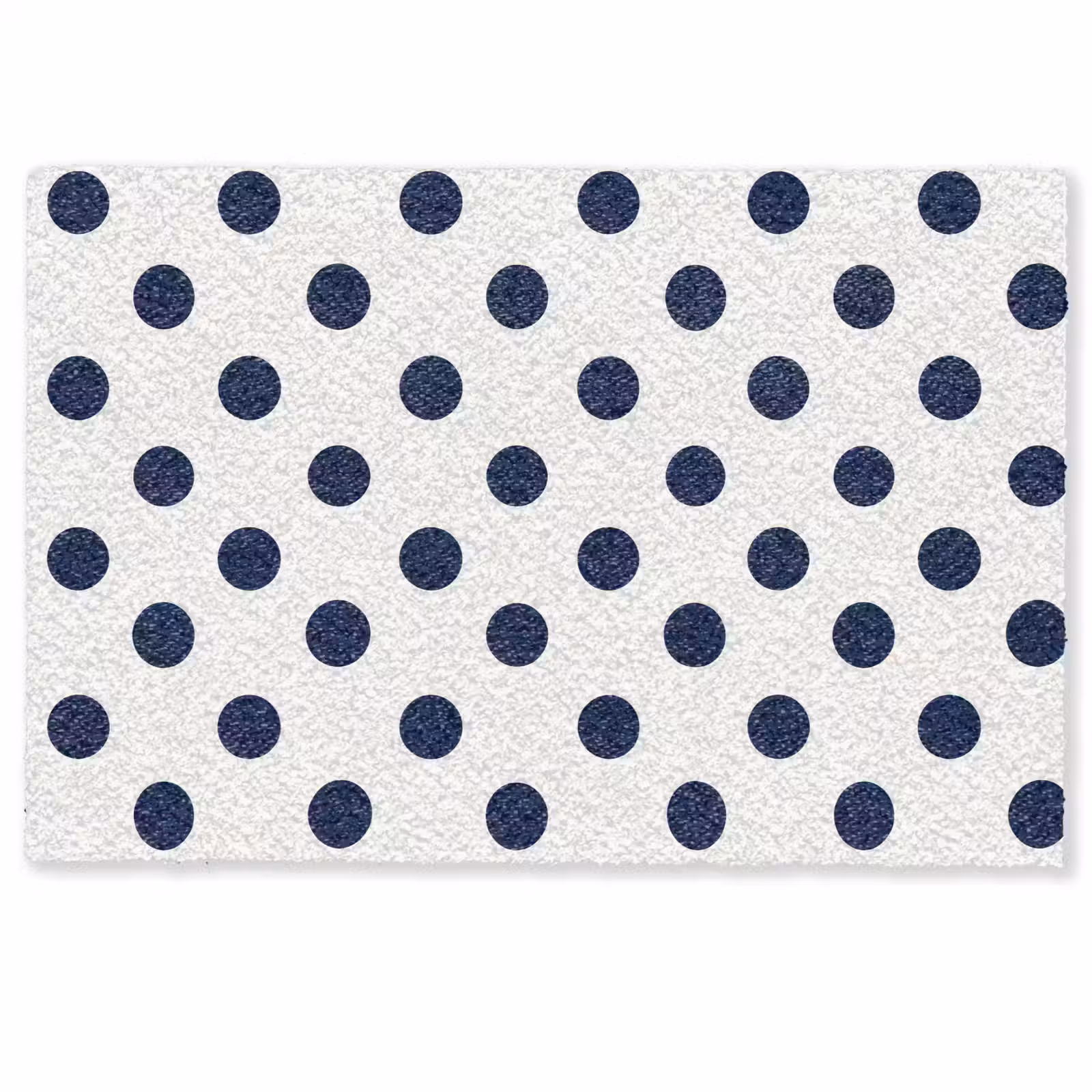Deurmat - Klassiek - Stippen - Blauw — 1