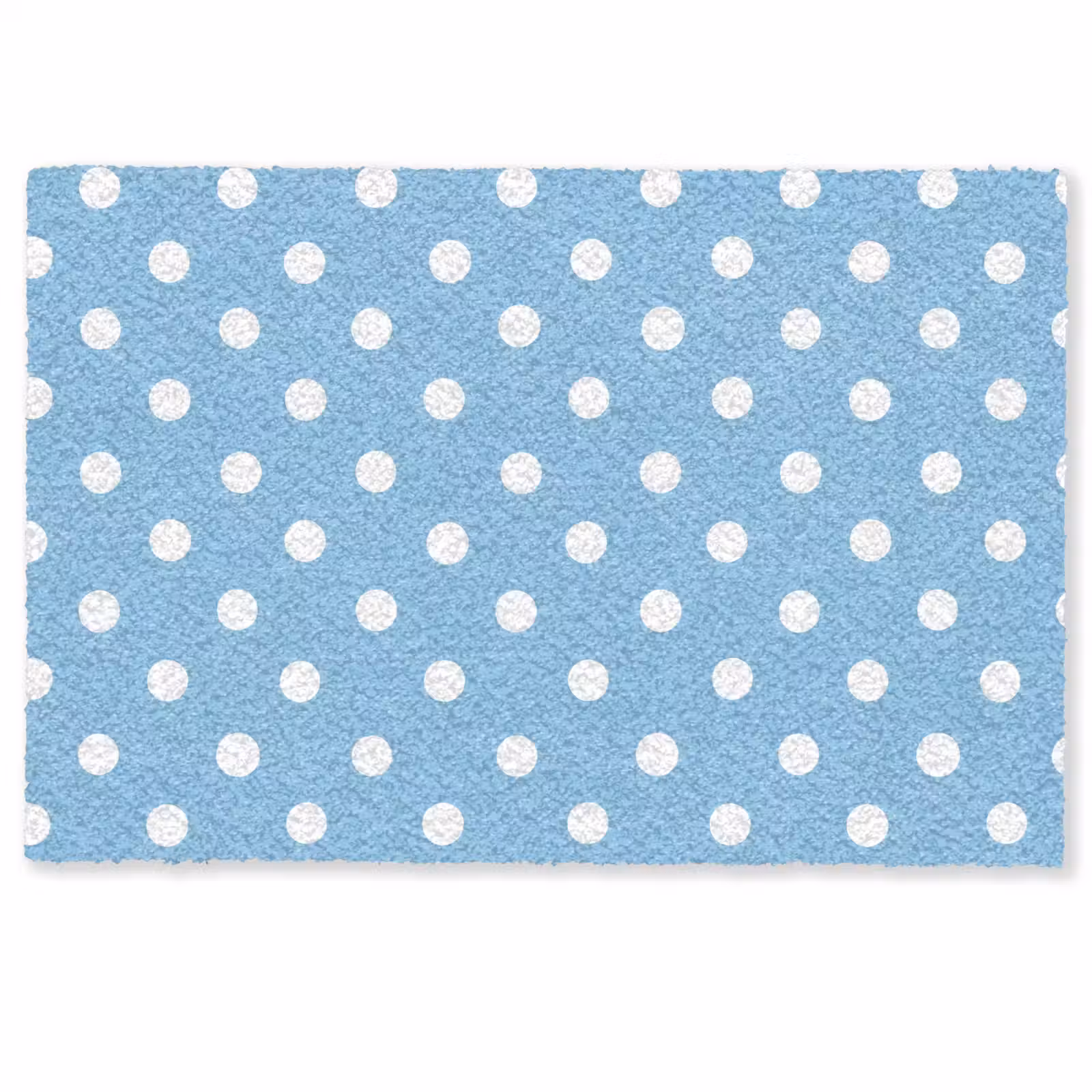 Deurmat - Polka - Dots - Blauw — 1