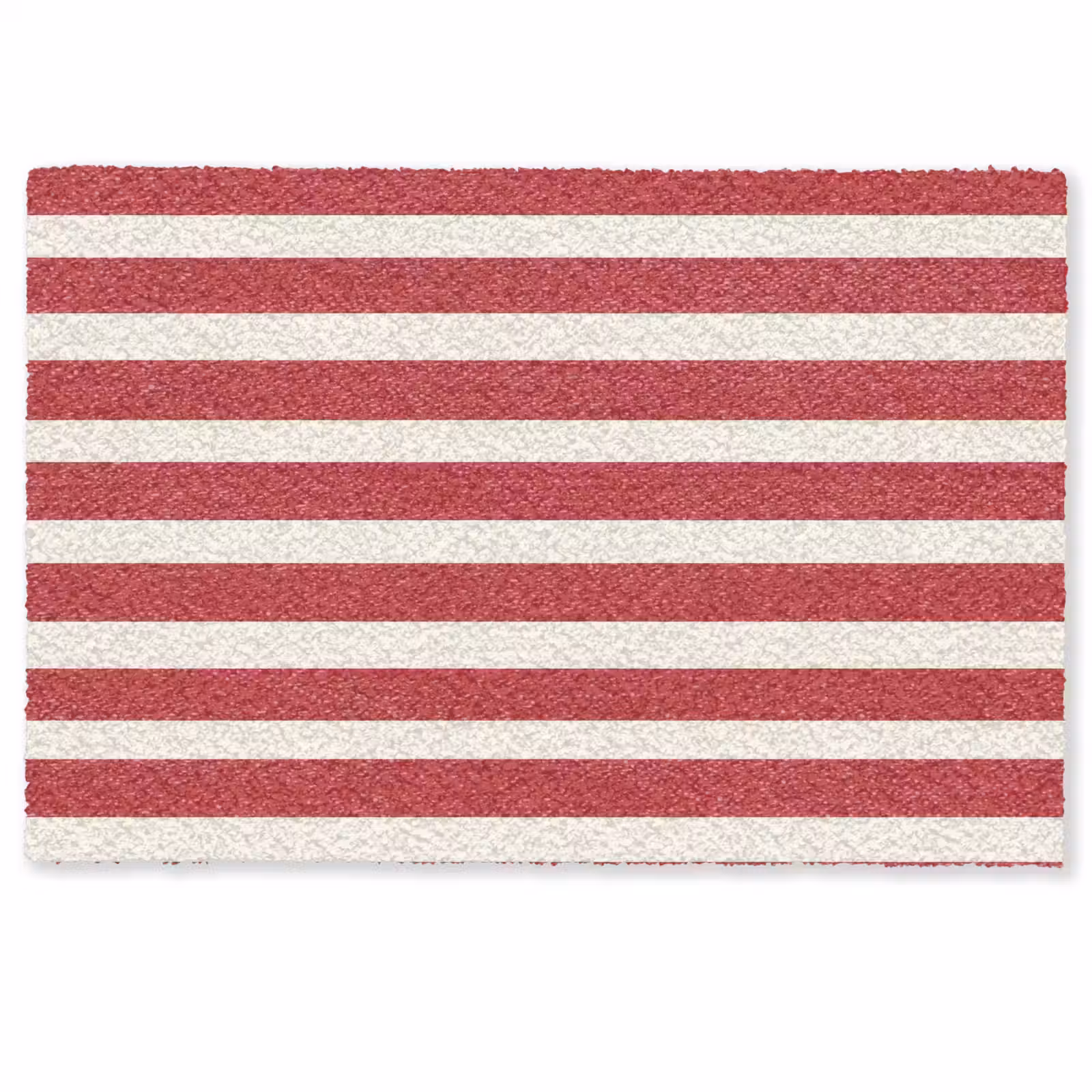 Deurmat - Strepen - Patroon - Rood — 1
