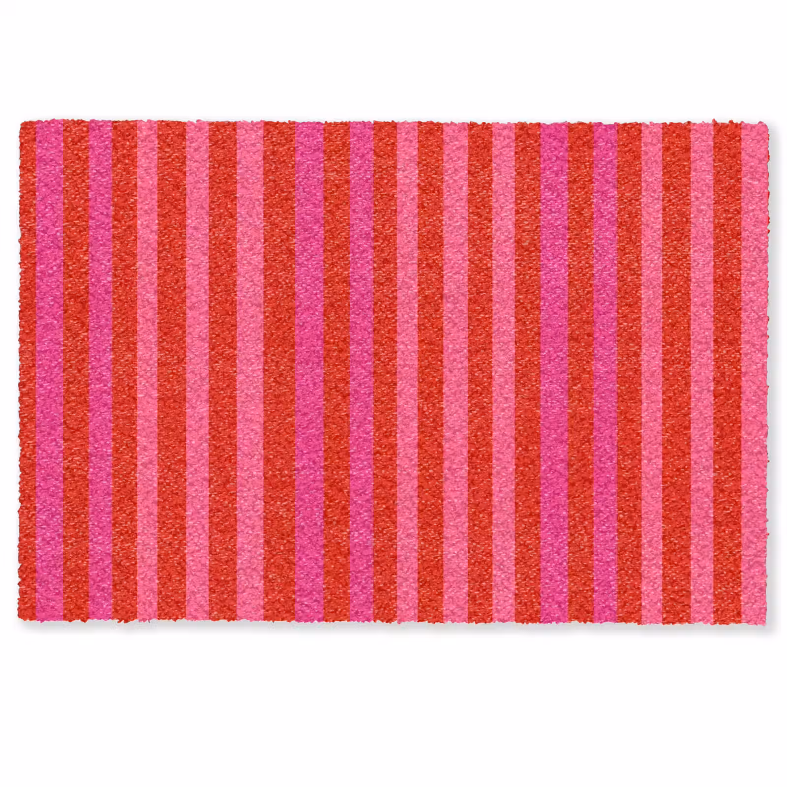 Deurmat - Verticaal - Strepen - Roze — 1