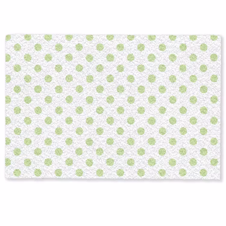 Deurmat - Dots - Klassiek - Groen — 1