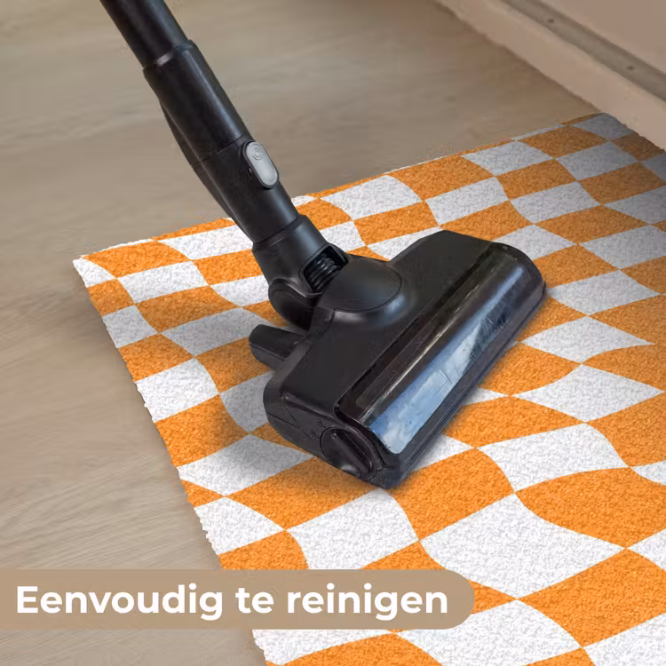 Deurmat - Golvend - Patroon - Oranje — 9