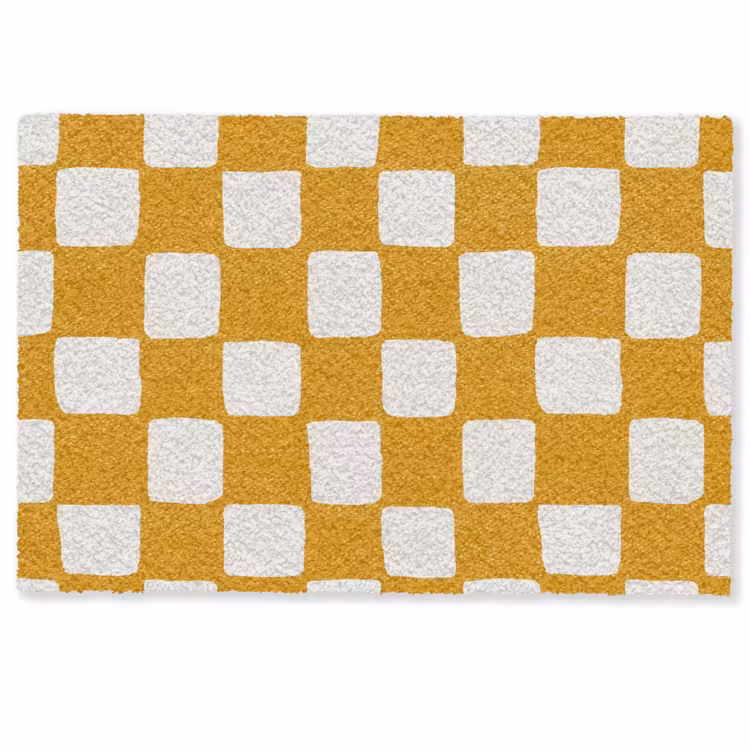 Deurmat - Grafisch - Patroon - Oker — 1